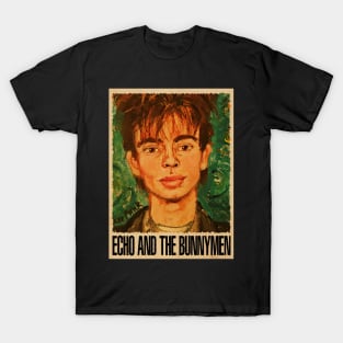 Echo And The Bunnymen's Echoes A Captivating Pictorial Journey T-Shirt